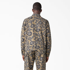 "Desert Floral Eisenhower Jacket"