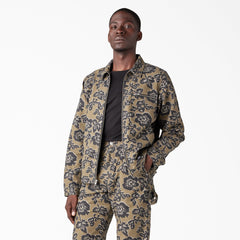"Desert Floral Eisenhower Jacket"