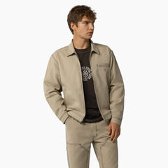 "Duck Contrast Stitch Jacket"