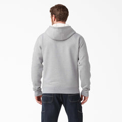 "Water Repellent Sleeve Logo Hoodie"