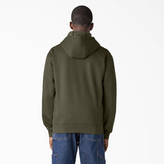 "Water Repellent Camo Logo Hoodie"