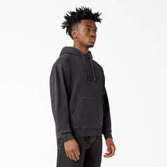 "Garment Dyed Hoodie"