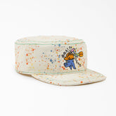 "Brain Dead Paint Splatter Canvas Painter's Cap"