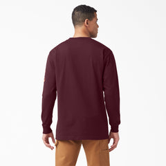 "Logo Graphic Long Sleeve Pocket T-Shirt"