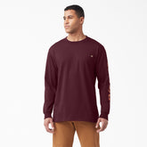 "Logo Graphic Long Sleeve Pocket T-Shirt"