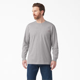"Logo Graphic Long Sleeve Pocket T-Shirt"