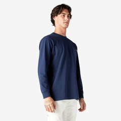 "Logo Graphic Long Sleeve Pocket T-Shirt"