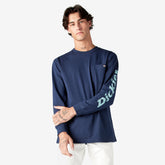 "Logo Graphic Long Sleeve Pocket T-Shirt"