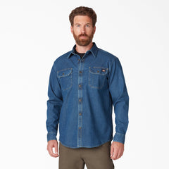 "FLEX Denim Long Sleeve Shirt"