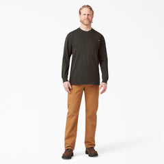 "Heavyweight Long Sleeve Pocket T-Shirt"