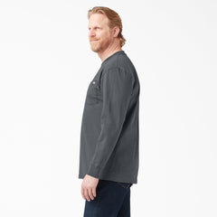 "Heavyweight Long Sleeve Pocket T-Shirt"