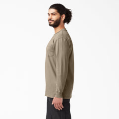 "Heavyweight Long Sleeve Pocket T-Shirt"