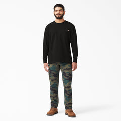 "Heavyweight Long Sleeve Pocket T-Shirt"