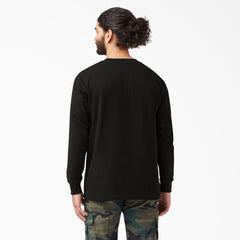 "Heavyweight Long Sleeve Pocket T-Shirt"