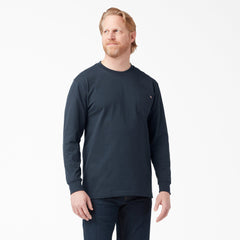 "Heavyweight Long Sleeve Pocket T-Shirt"
