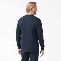 "Heavyweight Long Sleeve Henley T-Shirt"