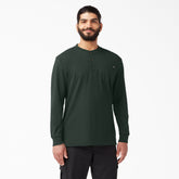 "Heavyweight Long Sleeve Henley T-Shirt"
