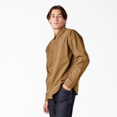 "Duck Canvas Long Sleeve Utility Shirt"