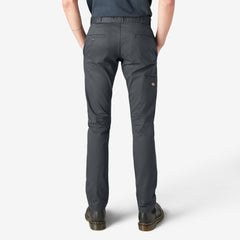 "FLEX Skinny Fit Double Knee Work Pants"