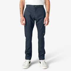 "FLEX Skinny Fit Double Knee Work Pants"