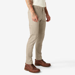 "FLEX Skinny Fit Double Knee Work Pants"