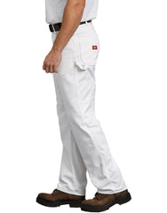 "Relaxed Fit Straight Leg Polyester-Blend Premium Painter's Pants"