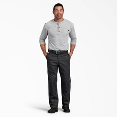 "FLEX Regular Fit Double Knee Work Pants"