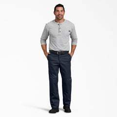 "FLEX Regular Fit Double Knee Work Pants"