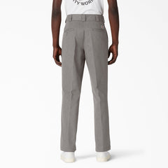 "Regular Fit Single Dye Work Pants"