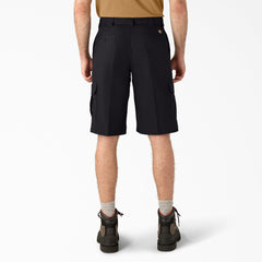 "FLEX Relaxed Fit Cargo Shorts, 13"""