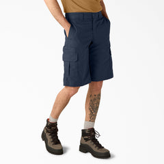 "FLEX Relaxed Fit Cargo Shorts, 13"""