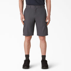 "FLEX Cooling Active Waist Regular Fit Cargo Shorts, 11"""