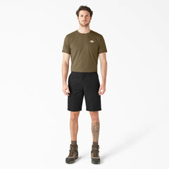 "FLEX Relaxed Fit Work Shorts, 11"""