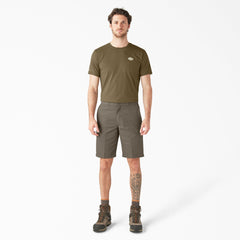 "FLEX Relaxed Fit Work Shorts, 11"""