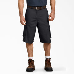"FLEX Loose Fit Cargo Work Shorts, 13"""