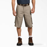 "FLEX Loose Fit Cargo Work Shorts, 13"""