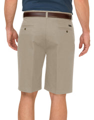 "Dickies KHAKI 10"" Relaxed Fit Pleated Front Short"