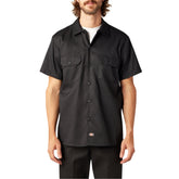 "FLEX Slim Fit Short Sleeve Work Shirt"