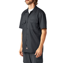 "FLEX Relaxed Fit Short Sleeve Work Shirt"