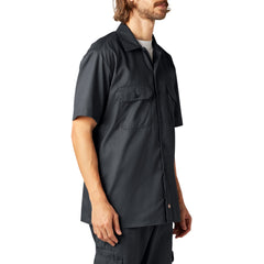 "FLEX Relaxed Fit Short Sleeve Work Shirt"