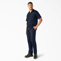 "FLEX Relaxed Fit Short Sleeve Work Shirt"