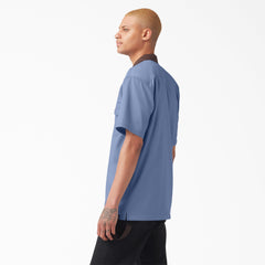 "Vincent Alvarez Block Collar Work Shirt"