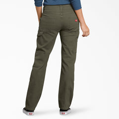 "Women's FLEX Relaxed Fit Duck Carpenter Pants"