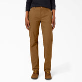 "Women's FLEX Relaxed Straight Fit Duck Carpenter Pants"