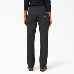 "Women's FLEX Relaxed Straight Fit Duck Carpenter Pants"