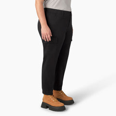 "Women's Plus High Rise Fit Cargo Pants"