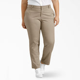 "Women's Plus Straight Fit Pants"