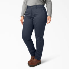 "Women's Plus Mid Rise Skinny Leg Pants"