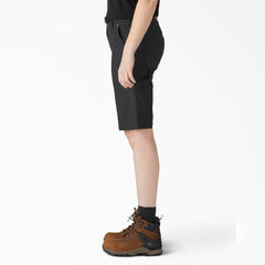 "Women's Relaxed Fit Duck Carpenter Shorts, 11"""