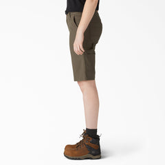 "Women's Relaxed Fit Duck Carpenter Shorts, 11"""